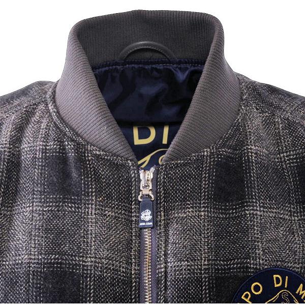 シナコバ 2025新作秋冬 長袖ブルゾン アウトレット シナコバゴルフ メンズ ゴルフウエア ちょいワル sina cova 大きいサイズ 送料無料 25223920 M/L/LLの画像