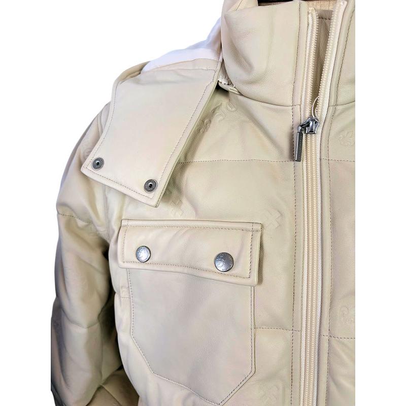 カステルバジャック CASTELBAJAC 2025秋冬新作 メンズ ちょいワル 服 レザーダウンジャケット ゴルフウェア 送料無料 721-5412-117 M/L/LLの画像