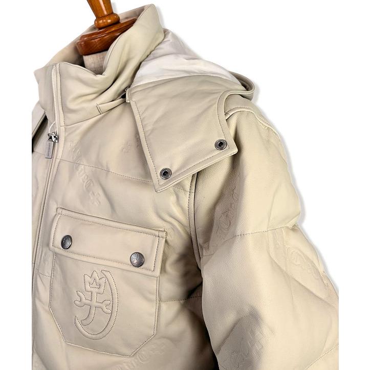 カステルバジャック CASTELBAJAC 2025秋冬新作 メンズ ちょいワル 服 レザーダウンジャケット ゴルフウェア 送料無料 721-5412-117 M/L/LLの画像