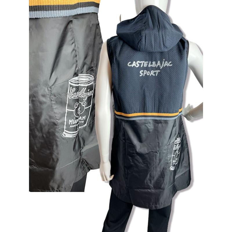 CASTELBAJAC カステルバジャック ロングベスト ゴルフウェア  