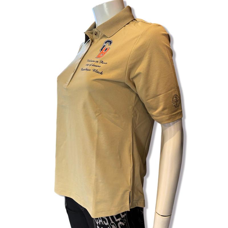 ポロシャツ レディース カステルバジャック春夏新作 CASTELBAJAC 50％OFFセール カステルバジャック 半袖ポロシャツ