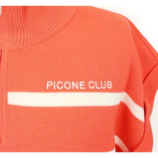 美品✨ピッコーネ 薄手 ウール ニット セーター　アルチビオ ロゴデザイン 38 STUDIO PICONE 【30%OFFセール】ピッコーネクラブ 2023新作秋冬