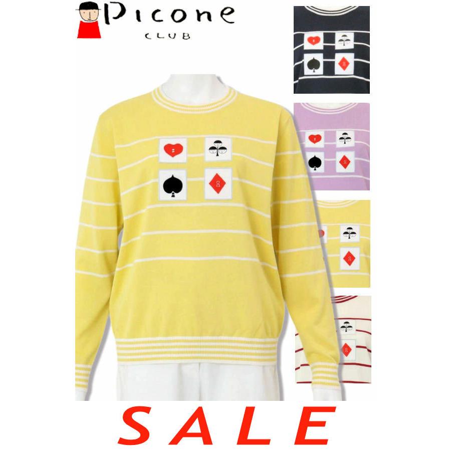 ゴルフウェア　ピッコーネ　ニット　レディース Picone CLUB 30%OFFセール ピッコーネクラブ PICONE 2025新作春