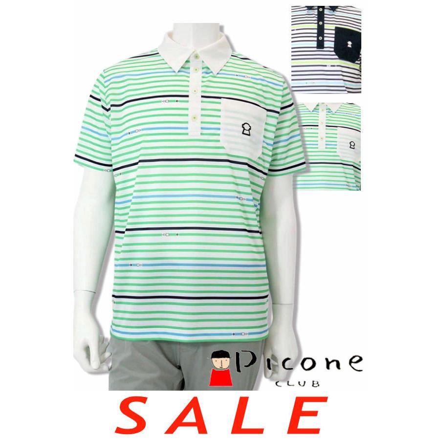 新品ピッコーネゴルフウェア　ポロシャツ Picone CLUB 30%OFFセール ピッコーネクラブ ブランド ゴルフ