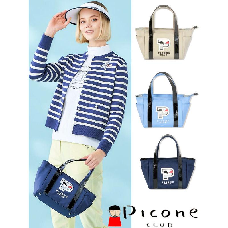 ピッコーネクラブ PICONE CLUB 2026新作春夏 レディース ゴルフウェア アウトレット 送料無料 Pワッペンカートバッグ c550304の画像