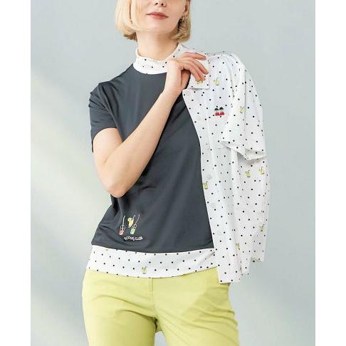 PICONE ピッコーネ 吸汗速乾UV 長袖ハイネックプルオーバー スウェット