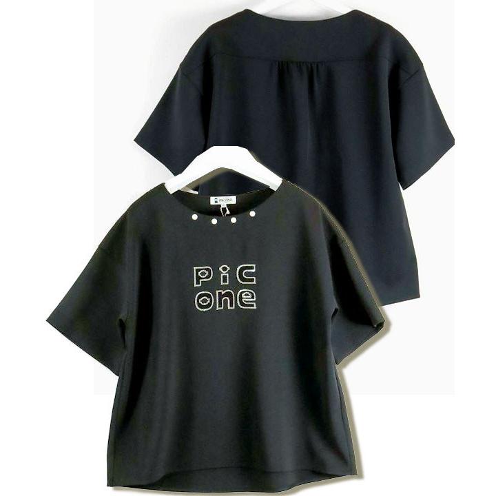 2024春夏ピッコーネスタジオプルオーバー40黒