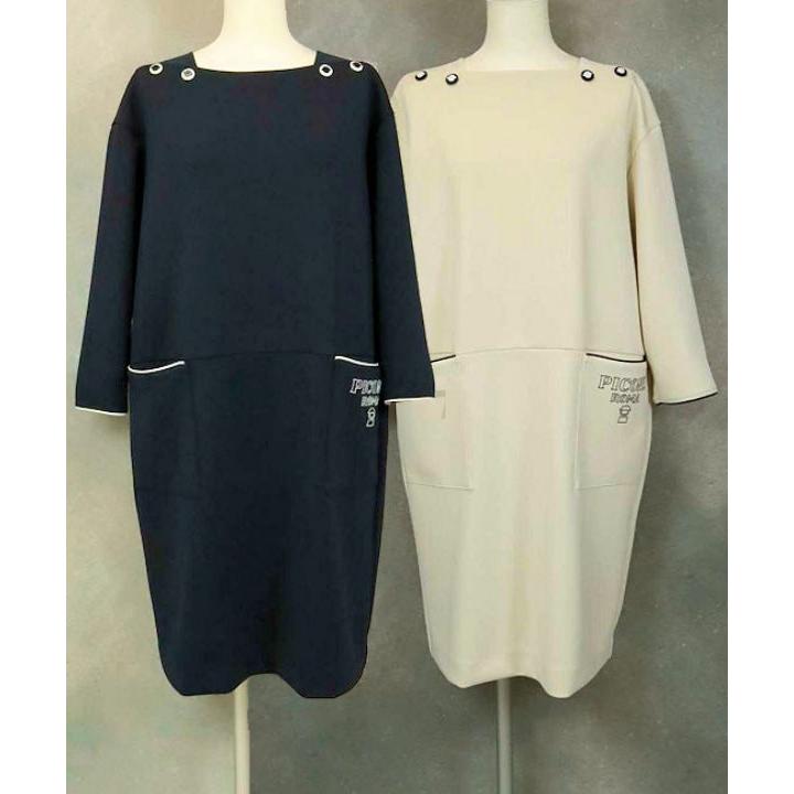 美品 PICONE ピコーネ ハイネックカットソーワンピース