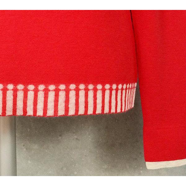 新品　STUDIO PICONE 赤 ニット 40 新品STUDIO PICONE 赤 ニット 40