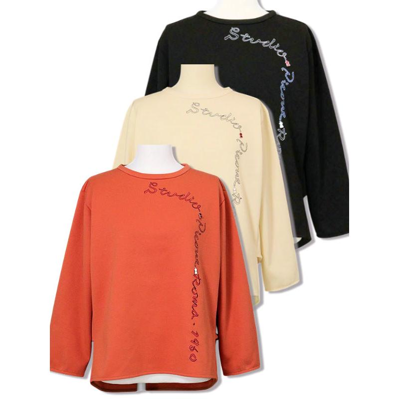 2025秋冬ピッコーネスタジオプルオーバー40オレンジ