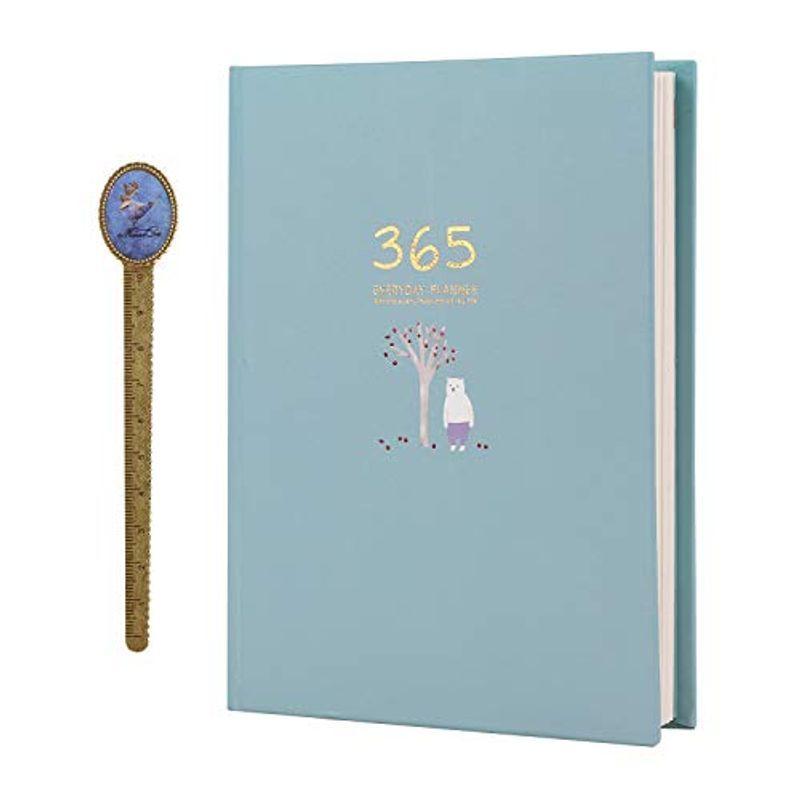 評判 365日 日記帳 手帳 かわいい B6 システム手帳 スケジュール帳 計画ノート メモ帳 予定表 時間管理 毎日 月間 年間スケジュール 手 Materialworldblog Com