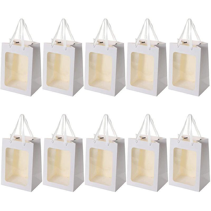 贈る結婚祝い 10枚 手提げ紙袋 おしゃれ ギフトバッグ Care Yuena 中身見える プレゼン 大 手提げ紙袋 誕生日 母の日 ペーパーバッグ 透明 その他ラッピング用品 Www We Job Com