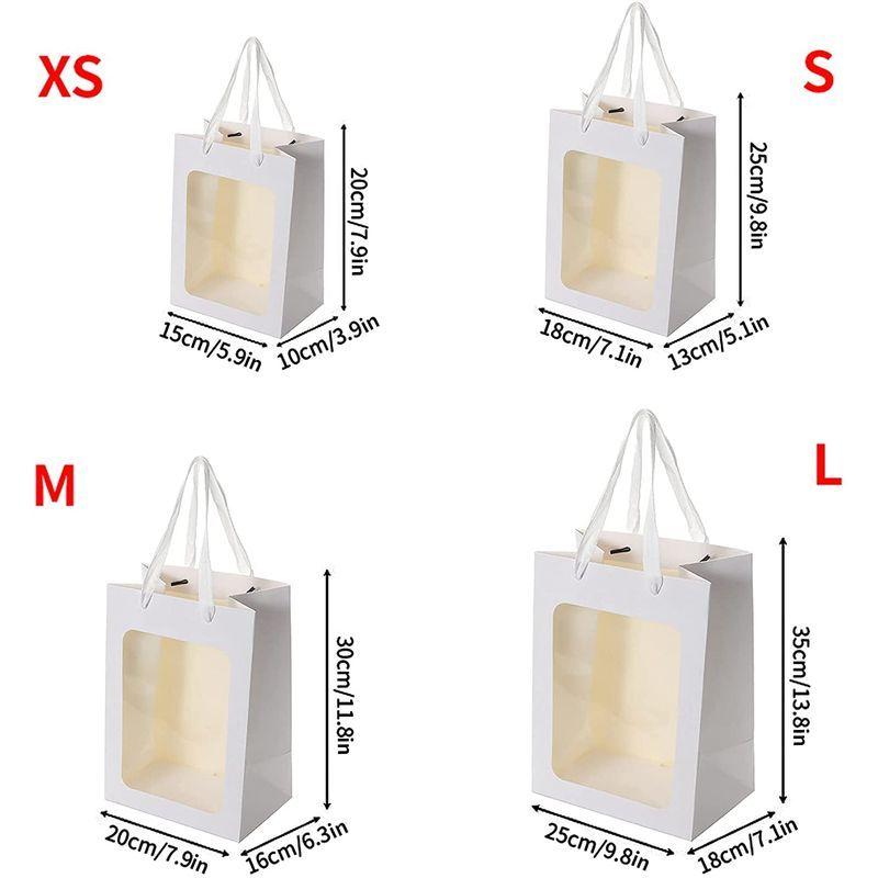 贈る結婚祝い 10枚 手提げ紙袋 おしゃれ ギフトバッグ Care Yuena 中身見える プレゼン 大 手提げ紙袋 誕生日 母の日 ペーパーバッグ 透明 その他ラッピング用品 Www We Job Com