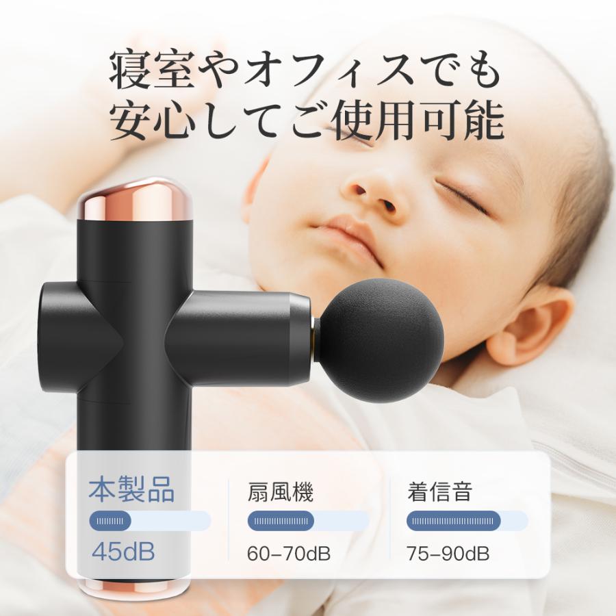 交換無料 マッサージガン 軽量 筋膜リリース 小型 ミニ 330g 強力振動