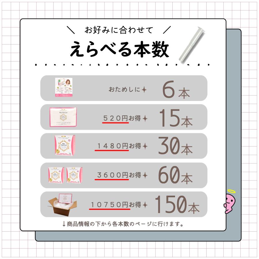 潤滑ゼリー 女性用 ローション デリケートゾーン 潤滑 妊活 更年期 個包装 使い切り 潤滑剤 ジェル 保湿 日本製 タンポン型 性交痛 乾燥 大容量 60本入り WN |  | 13