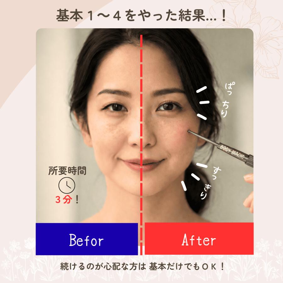 ボディマジック フェイスポインター ポスポス 筋膜リリース たるみ 二
