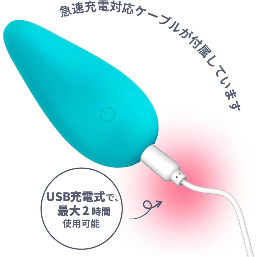 マッサージ器 ミニマッサージャー 肩こり USB充電 10振動調節 静音