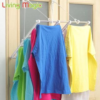 クイックランドリー ドア掛けハンガー 洗濯ばさみ不要 簡単取り込み 部屋干しハンガー 耐荷重10kg ピンチ |  | 04