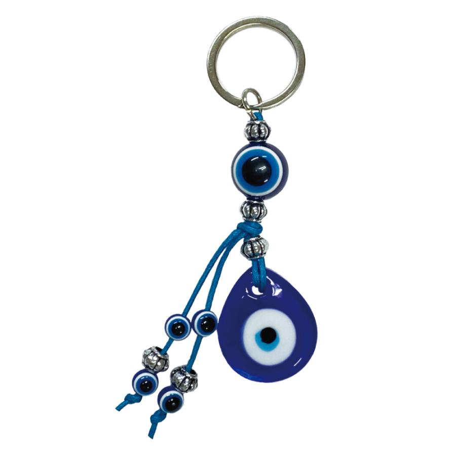ナザールボンジュウ キーホルダー タイプA ガラス細工 トルコのお守り