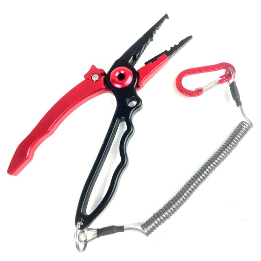 ロングノーズ フィッシング プライヤー 錆びない アルミ ステンレス サムロックストッパー付 針外し ラインカッター ワイヤーカッター 鉛つぶし 釣り具 送料無料 アドバンスワークス セレクト 通販 Yahoo ショッピング