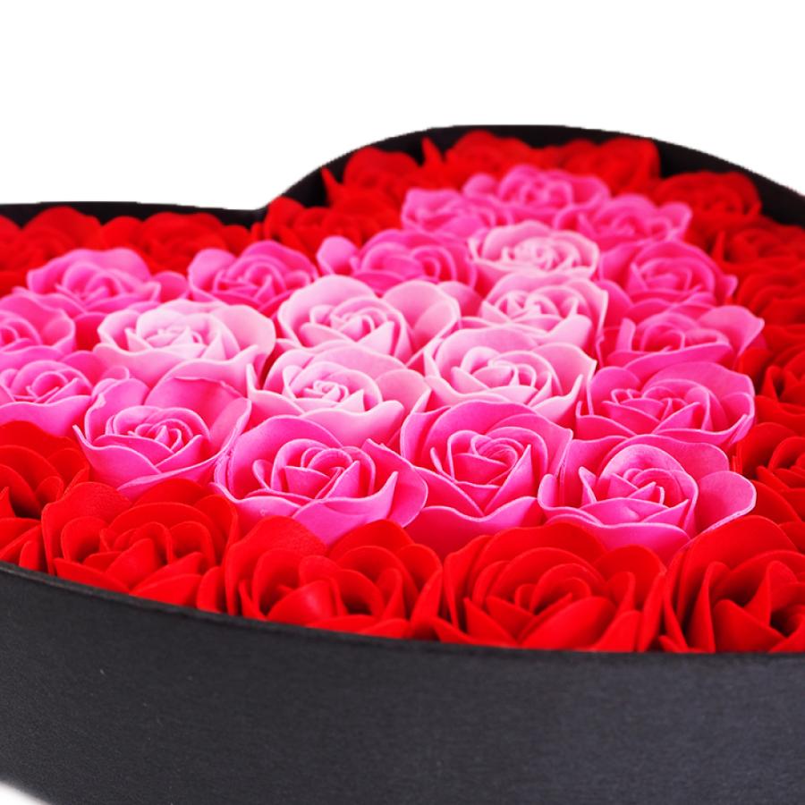 ソープフラワー 花の形の入浴剤 バラの形 ハート型 バスフレグランス