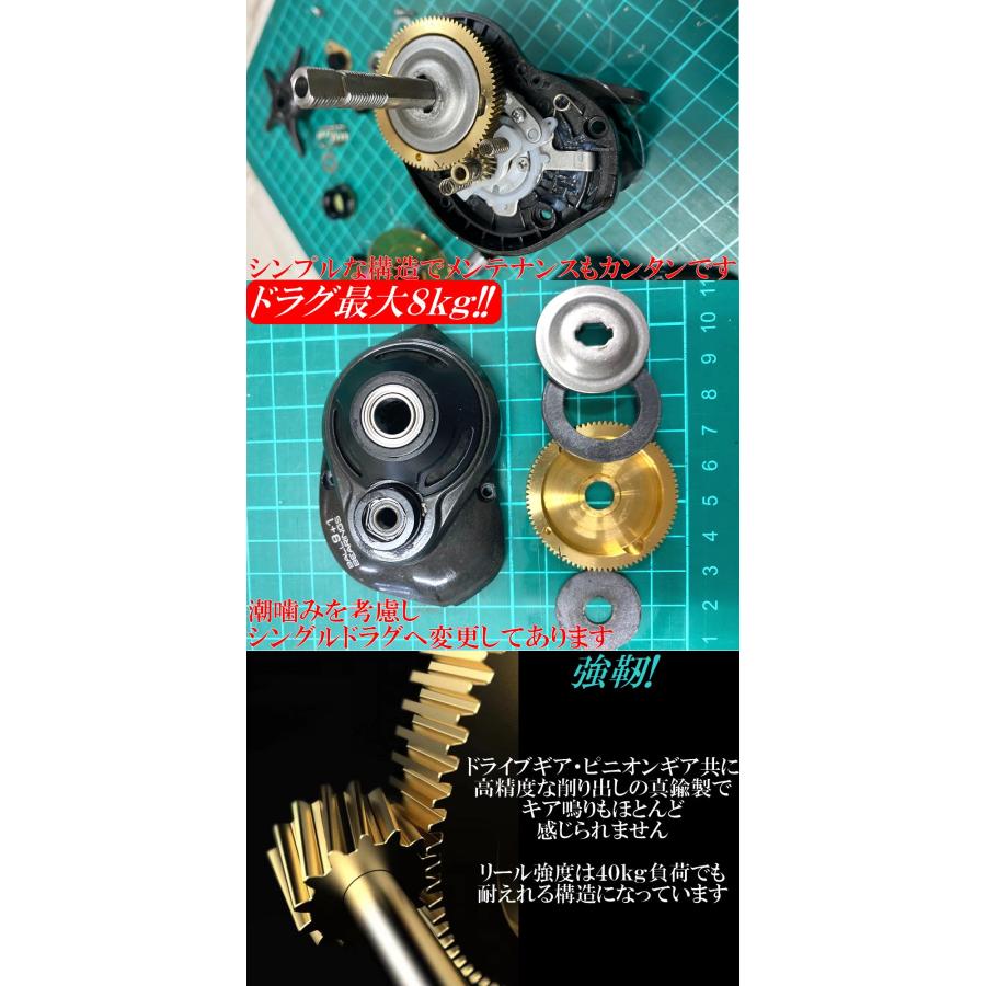 ベイトリール リール ジギンガーZ TDC300/301 フルカーボン ベイトリール リール ジギンガーZ TDC300/301 フルカーボン
