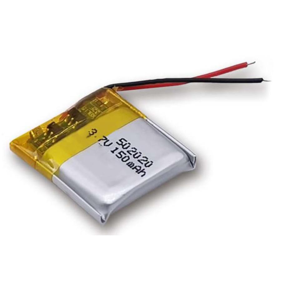 リチウムポリマー バッテリー 3.7v 150mAh 502020 Li-Po電池 ドローン