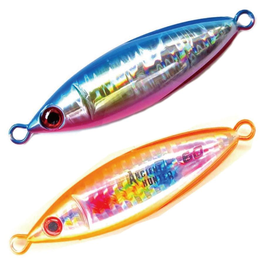 メタルジグ 60g 65mm ジギンガーZ micro BOMB マイクロボム カラー 2色