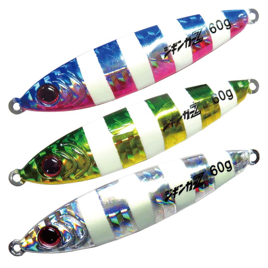 ジギンガーZ タングステン メタルジグ TG ドラッグ ベイト 60g