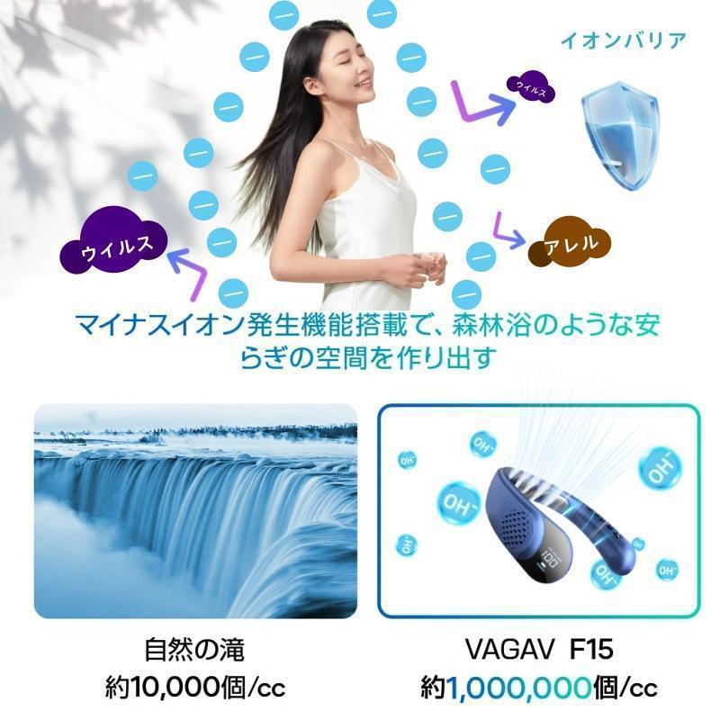 首掛け扇風機 ネッククーラー 2025新版 クーラーネック 扇風機