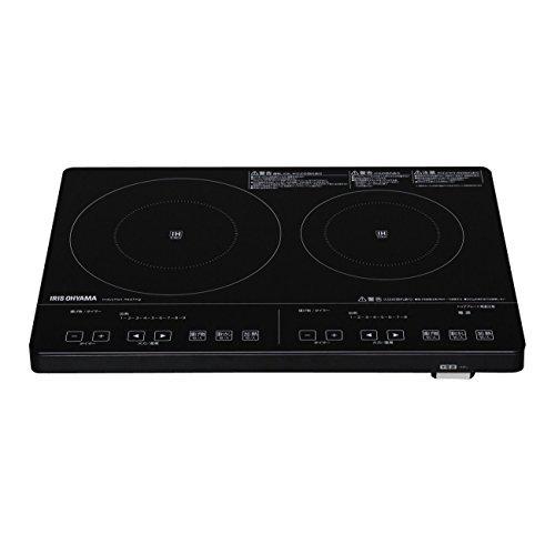 安い アイリスオーヤマ Ihクッキングヒーター 2口 Ihコンロ 0v 据置型 ブラック Ihc S225 B 楽天市場 Cepici Gouv Ci