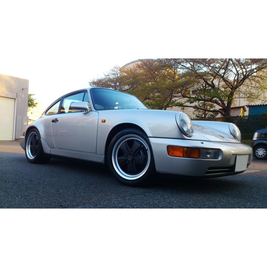 FUCHS フックス ホイール ブラック 964/964Turbo 1台分セット 7.0J x