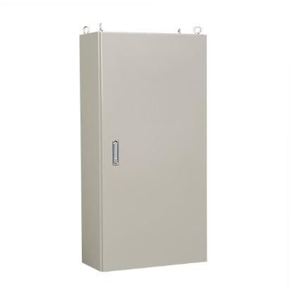 日東工業　E35-57A-N　自立制御盤キャビネット・基台なし　フカサ350mm　ライトベージュ塗装