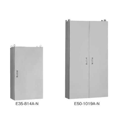 日東工業　E35-914A-N・E35-914AC-N　自立制御盤キャビネット・基台なし・鉄製基板付 【最大】