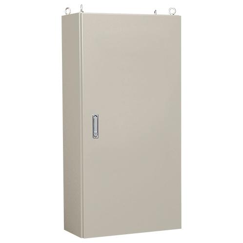 日東工業　E50-1421AC-N　自立制御盤キャビネット・基台なし　フカサ500mm　クリーム塗装