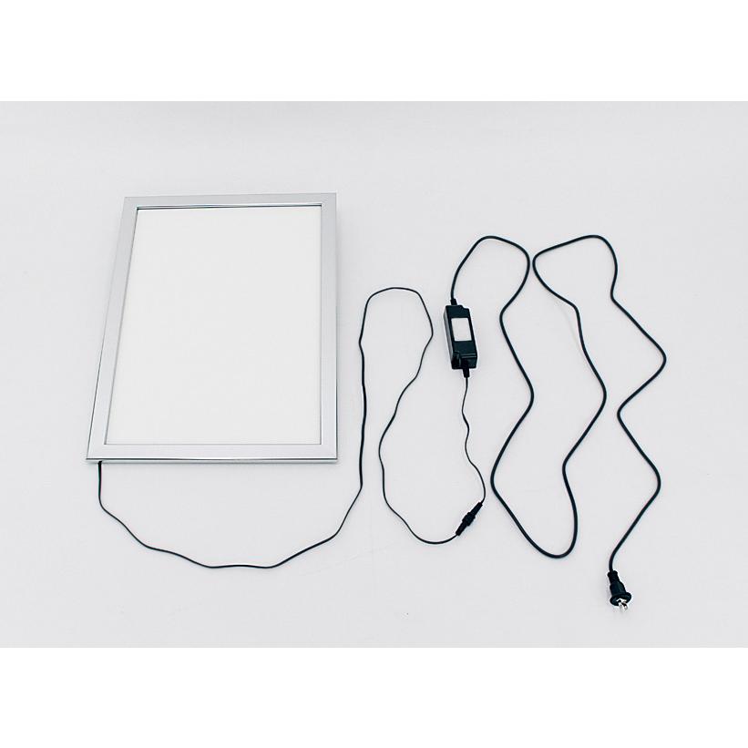 ベルク アルモード FE935 K（ブラック） A1サイズ LED内照パネル 屋外