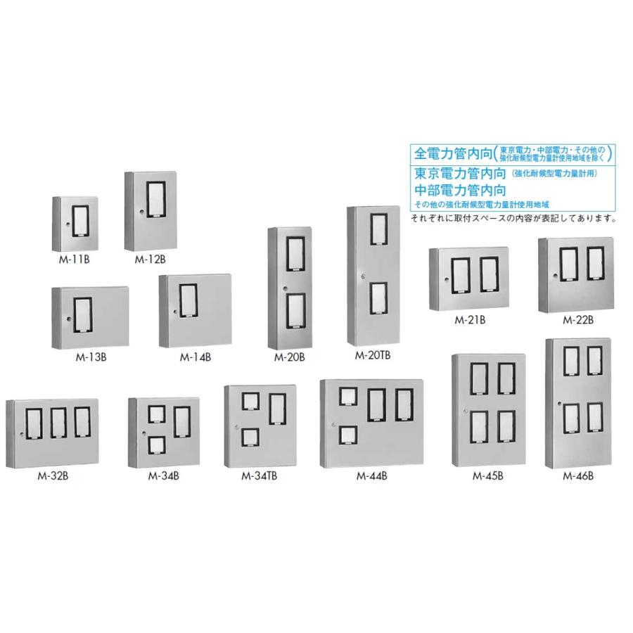 日東工業　M-20TB　引込計器盤キャビネット｜adwecs｜05