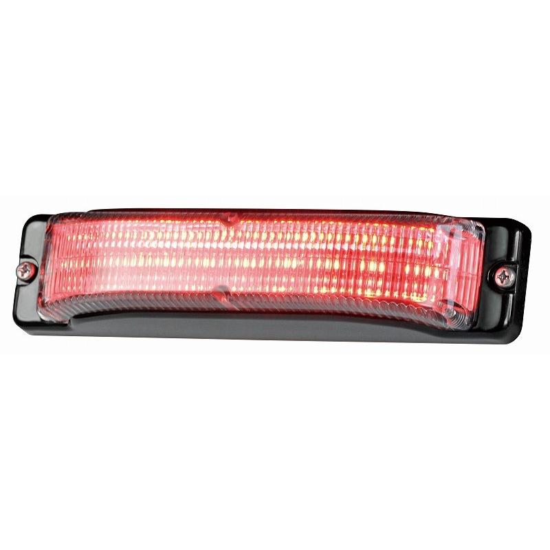 日恵製作所 パワーフラッシュ NY9664DMR ワイドタイプ 最安価格 車載用LED警告灯 赤 62％以上節約