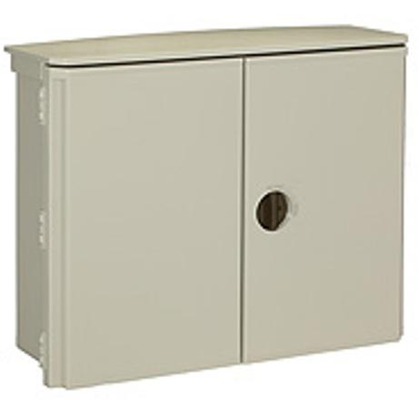 OP形 屋外用樹脂製 プラボックス 屋根付 IP44 ホワイトグレー OP16-44A 日東工業 プラボックス 汎用タイプ 屋根つき 屋外用 ホワイト