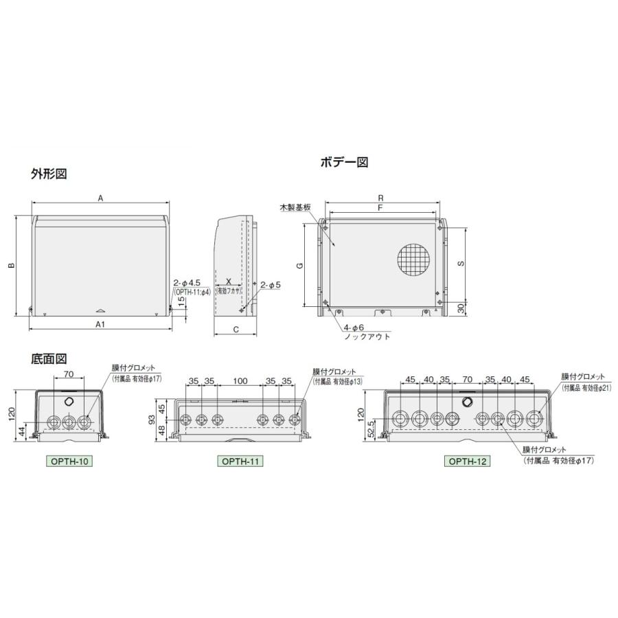 日東工業 日東工業 OPTH-11 通信用プラボックス・カバーかぶせ 日東工業 日東工業 OPTH-11 通信用プラボックス・カバーかぶせ