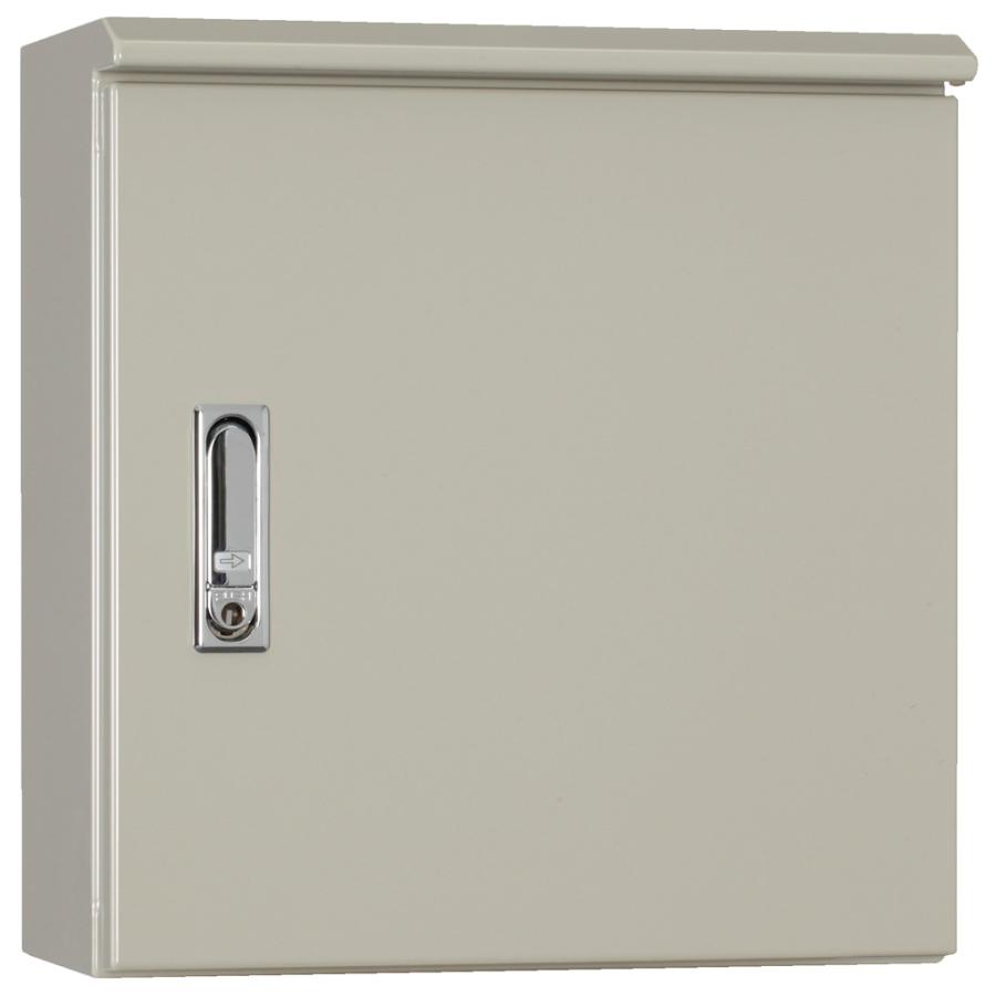 日東工業　ORZ20-84-2C　ORZ形屋外用キャビネット（水切構造、防塵・防水パッキン付）　鉄製基板付