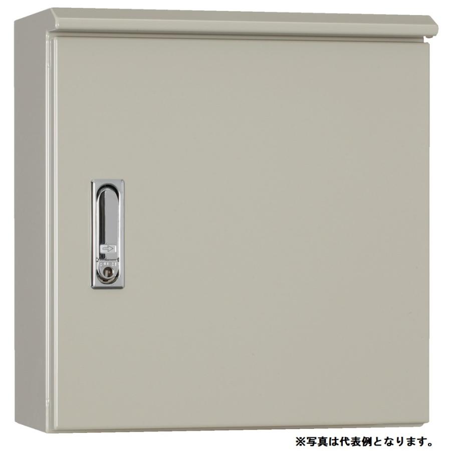 日東工業　ORZB16-46C　ORZ形屋外用キャビネット（水切構造、防塵・防水パッキン付）木製基板付