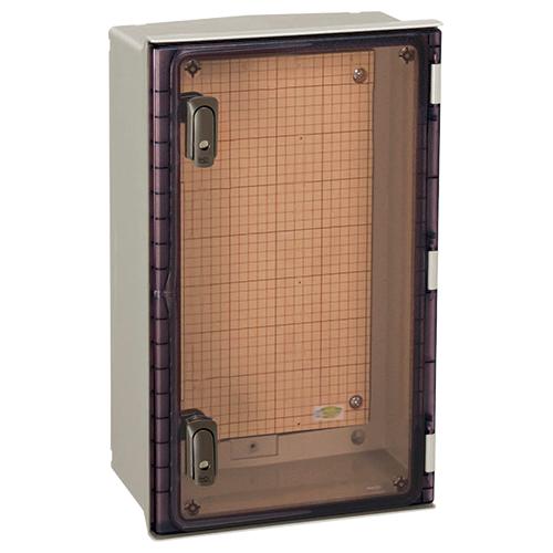 日東工業　PLS20-24CA　PL形プラボックス・透明扉タイプ（防塵・防水構造）　鉄製基板タイプ