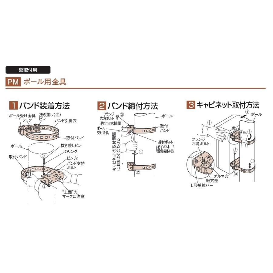 新品 日東工業 Pm 317 ポール用金具 Pm317 Expectation Titanicgroup Com