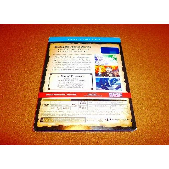 並行輸入品】未使用DVD ブラッククローバー 第2期パート4 84-90話+ 