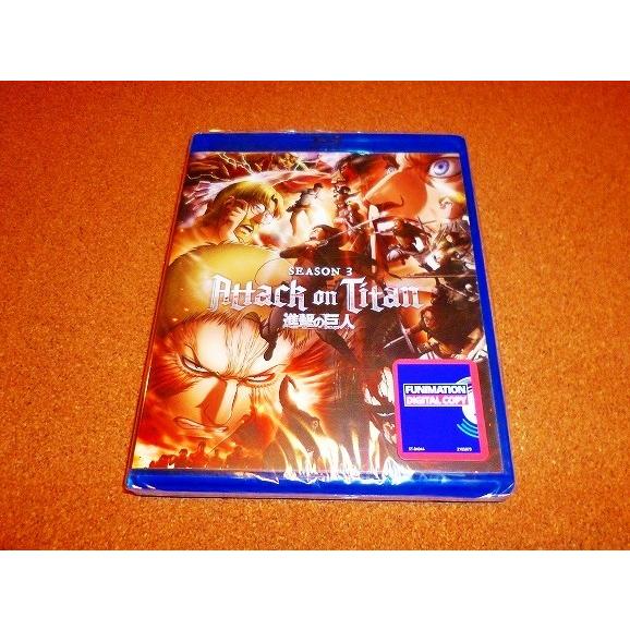 【裁断済み】英語版　進撃の巨人　1〜22 ボックスセット 並行輸入品】新品BD 進撃の巨人 第3期 全22話BOXセット 新盤 北米版