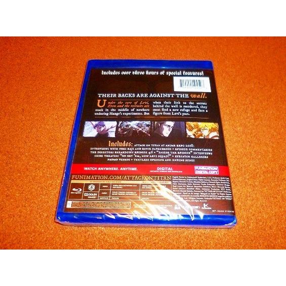 並行輸入品】新品BD 進撃の巨人 第3期 全22話BOXセット 新盤 北米版