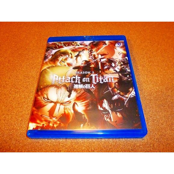 並行輸入品】未使用BD 進撃の巨人 第3期 全22話BOXセット 開封品 北米 