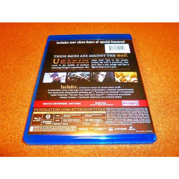 並行輸入品】未使用BD 進撃の巨人 第3期 全22話BOXセット 開封品 北米 
