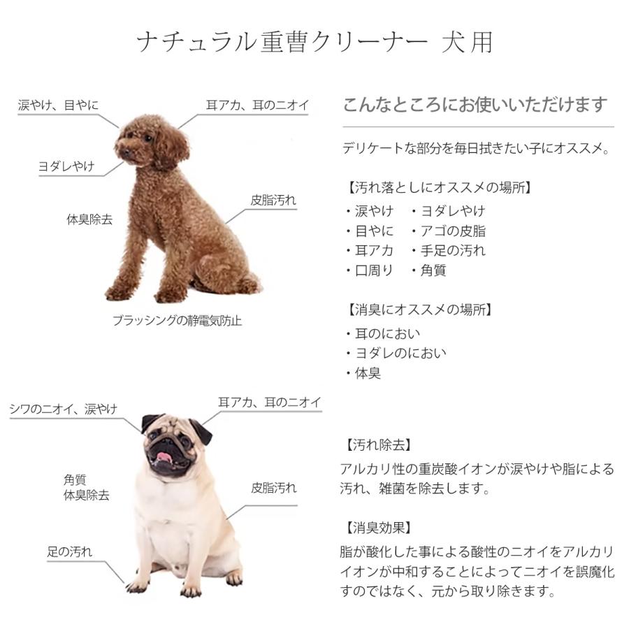 ナチュラル重曹クリーナー 犬用 詰替用 200ml : ドッグサポート